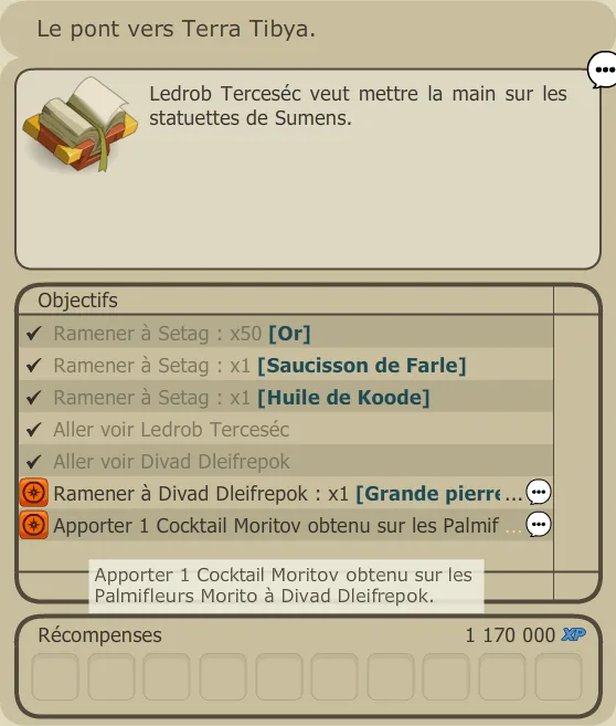 quête ordre oeil putride brâkmar