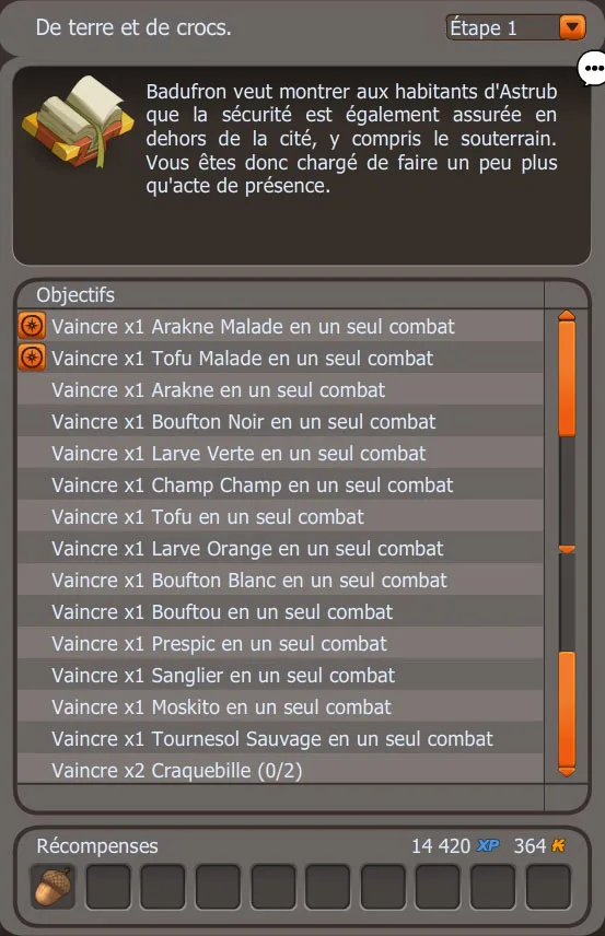 quete baston