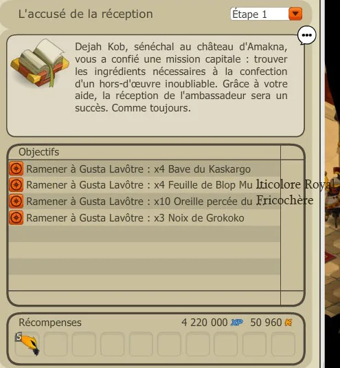 quete de Cania
