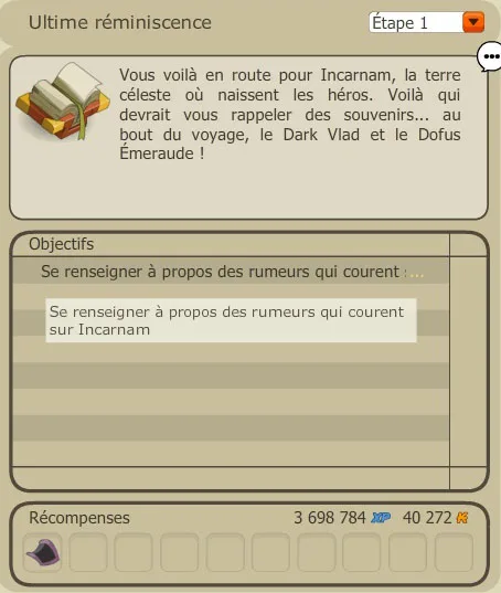 quete dofus emeraude