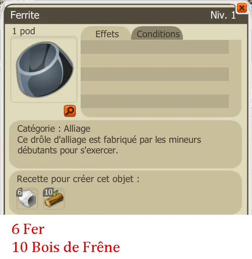 quête c'est le métier qui rentre