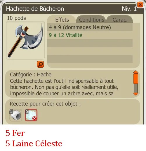 quête c'est le métier qui rentre