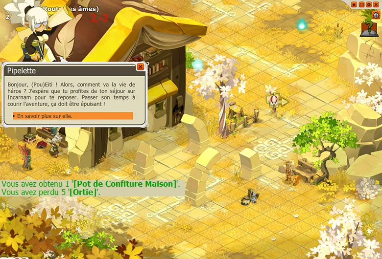 quête ramdam sur Incarnam