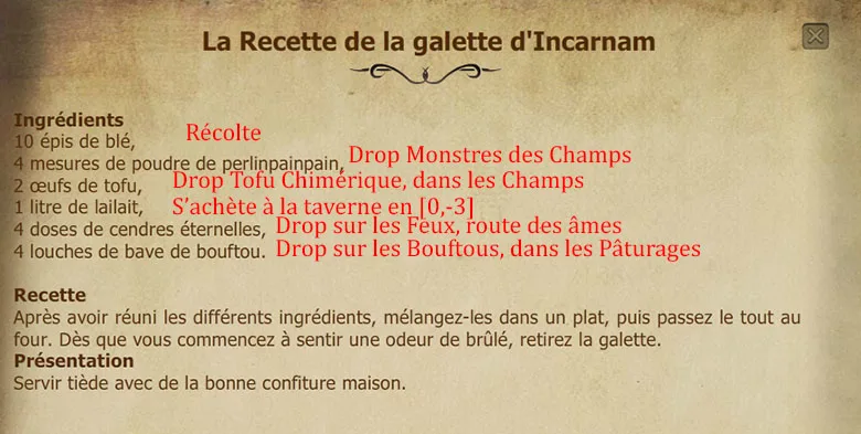 quête ramdam sur Incarnam