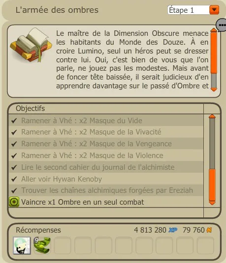 quete armée des ombres