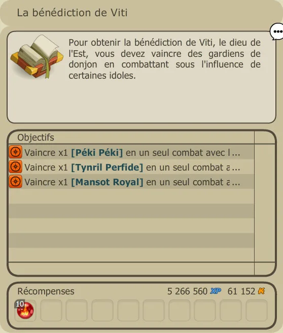 quete dofus turquoise