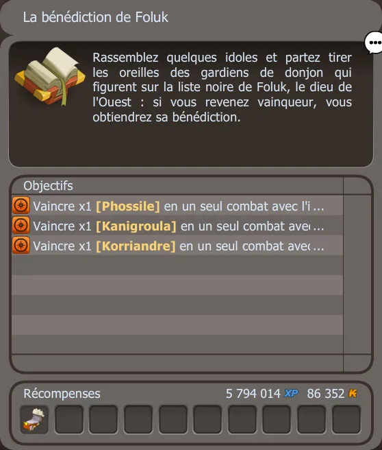 quete dofus turquoise
