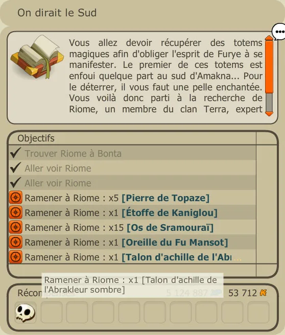 quete dofus turquoise