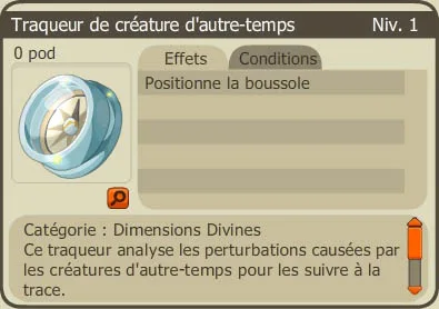 quete déchirures temporelles